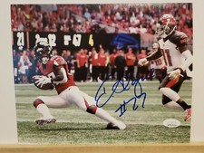 Damontae Kazee Atlanta Falcons Autographed 8x10 photo JSA W coa