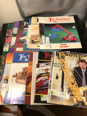 (1) Toy Trucker & Contractor Magazine - Many Issues Available -  Die Cast Models