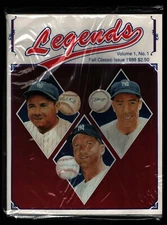 Legends Sports #1 Fall 1988 Babe Ruth Joe DiMaggio Mickey Mantlle 113021WEEM