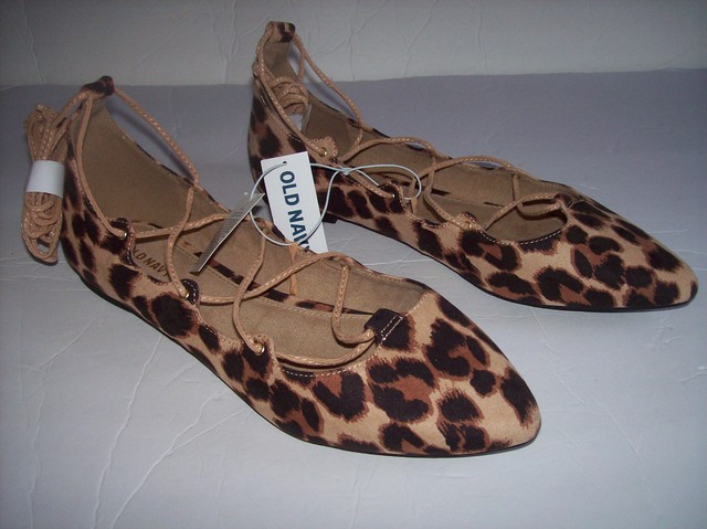 old navy cheetah flats