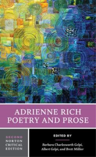 Adrienne Rich Adrienne Rich: Poetry and Prose (Tascabile)
