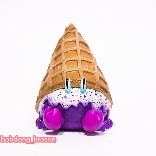 UNBOX NOMIWA ICE CRA Purple Edition SOFT VINYL Figures Sofubi H8CM - Picture 4 of 4