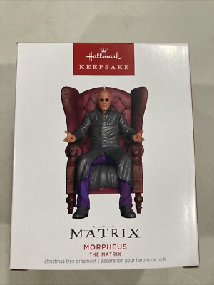 2023 Hallmark Morpheus The Matrix Keepsake Christmas Tree Ornament NEW