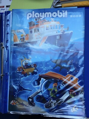 catalogue NEW Playmobil 2008 GERMAN DEUTCH underwater boat sea animals