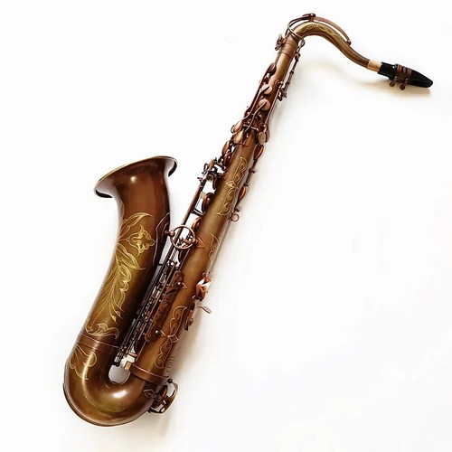 Tenor Saxophone Antique Copper B-flat Tenor Sax Mark VI Retro Bronze Mouthpiece - Picture 4 of 14