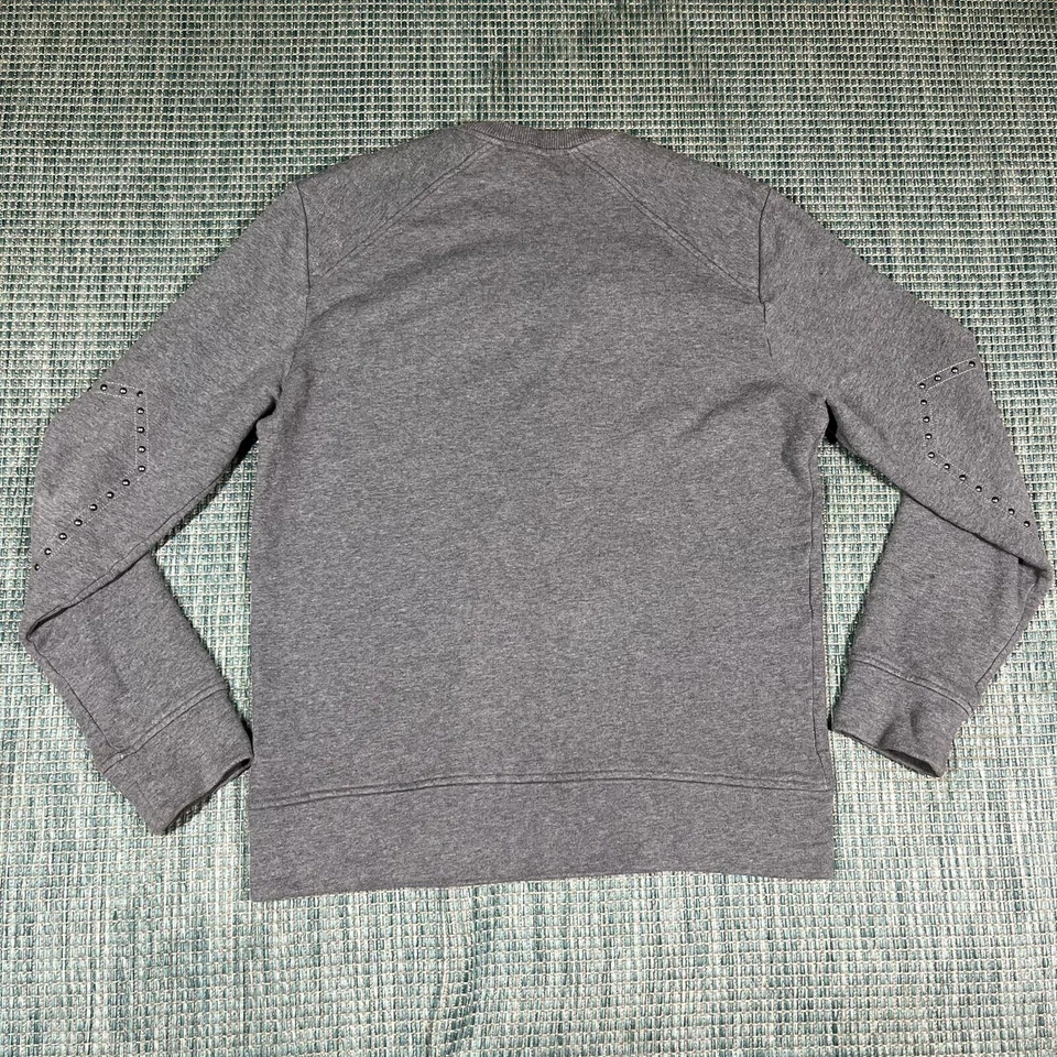 Suéter Just Cavalli Gris Estilo Cremallera Cuello Redondo Para Hombre Talla M Usado  Foto 4 de 4