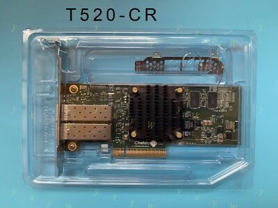 Chelsio Dual Port T520-CR 10GbE Ethernet Unified Wire Adapter #E9