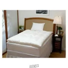 SensorPEDIC MemoryLOFT Hybrid Fiber-Foam 2.5" Topper - White (Full)