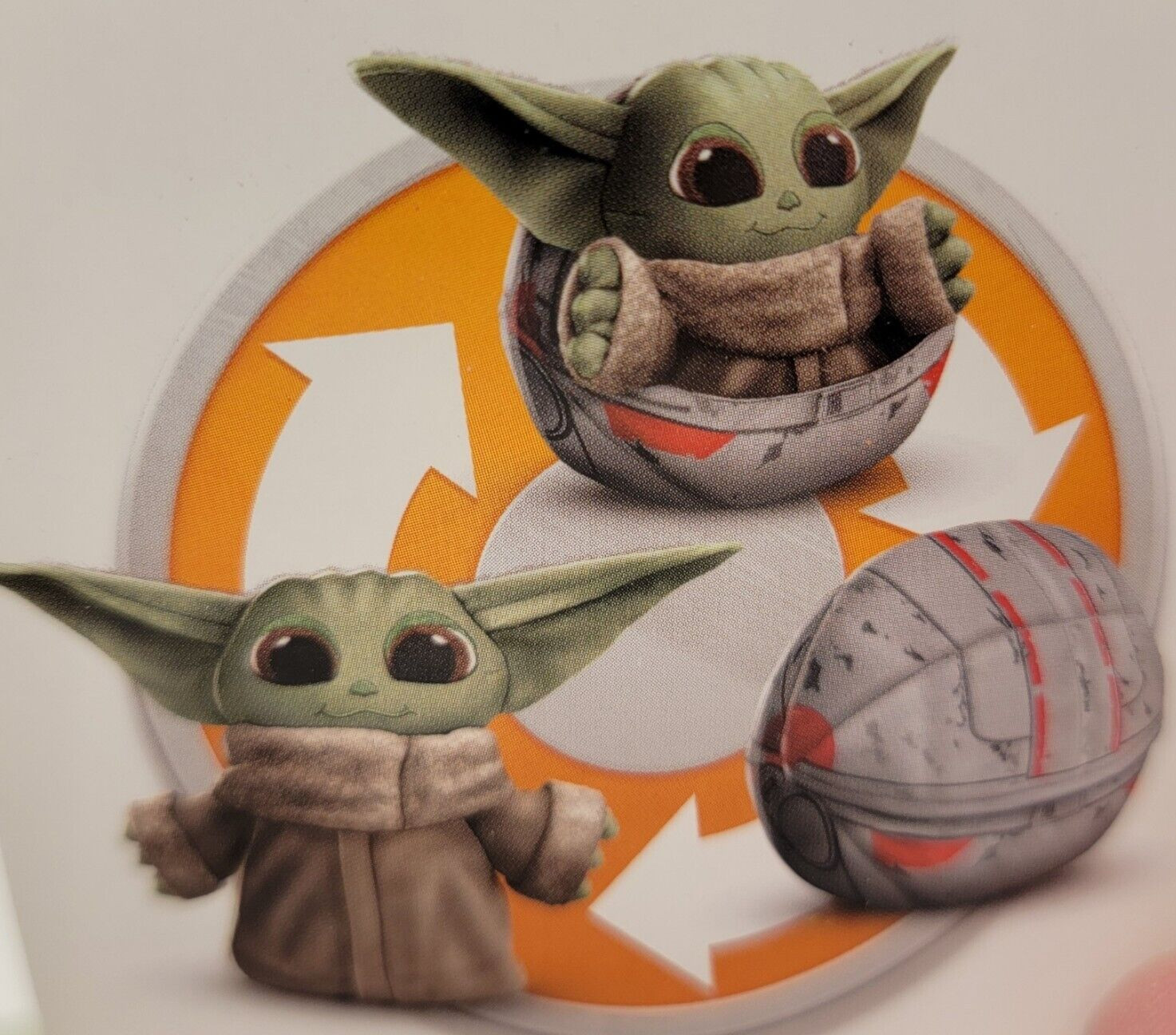 Juguete de peluche Star Wars Mandalorian The Child Bounty Hideaway marioneta de mano