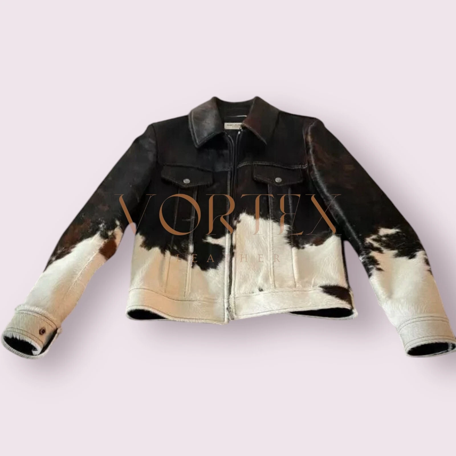 Men Natural Leather jacket Genuine Soft Cowhide Causal Wear shirts