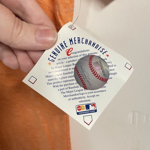 New with tags New York Mets MLB Baseball 5th & Ocean vneck t-shirt womens medium - Picture 4 of 7