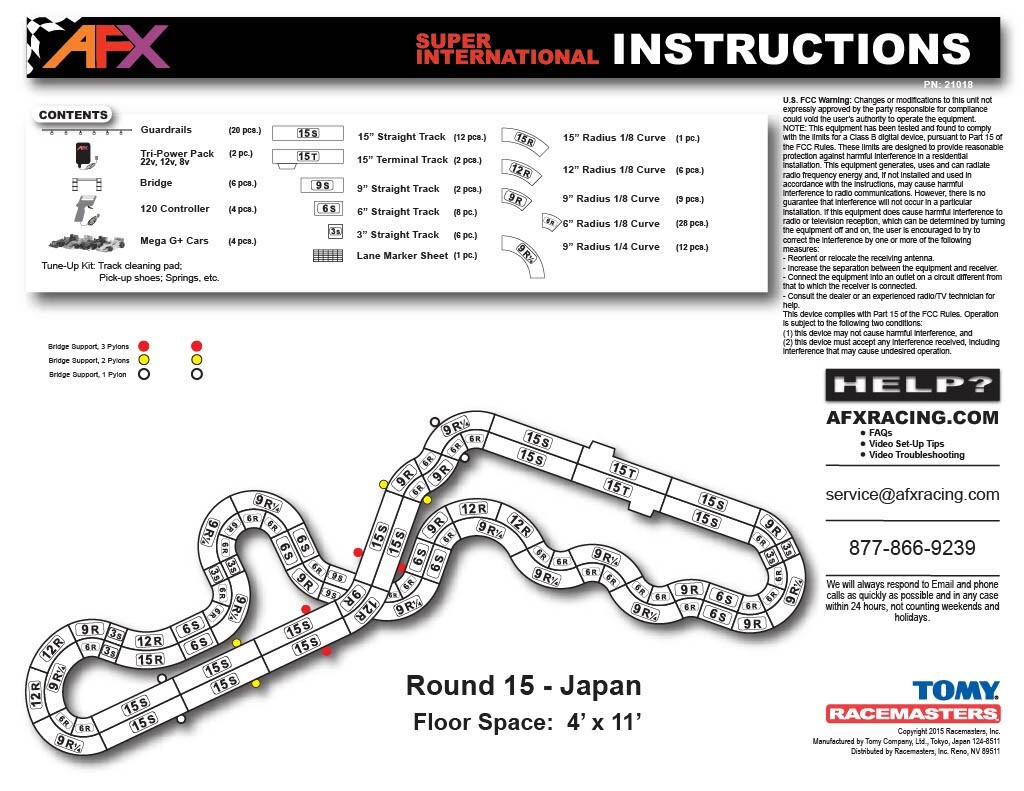 HO・SCALE RACING TOMY AFX 2台セット 買取価格表 AFX/トミー製 スロットカー 他 ｜カートイワークス
