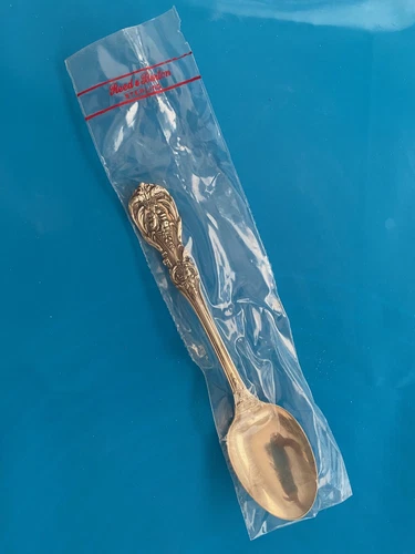 Reed & Barton Francis I Sterling Silver Flatware Oval Soup Spoon Heavy 52gr NEW