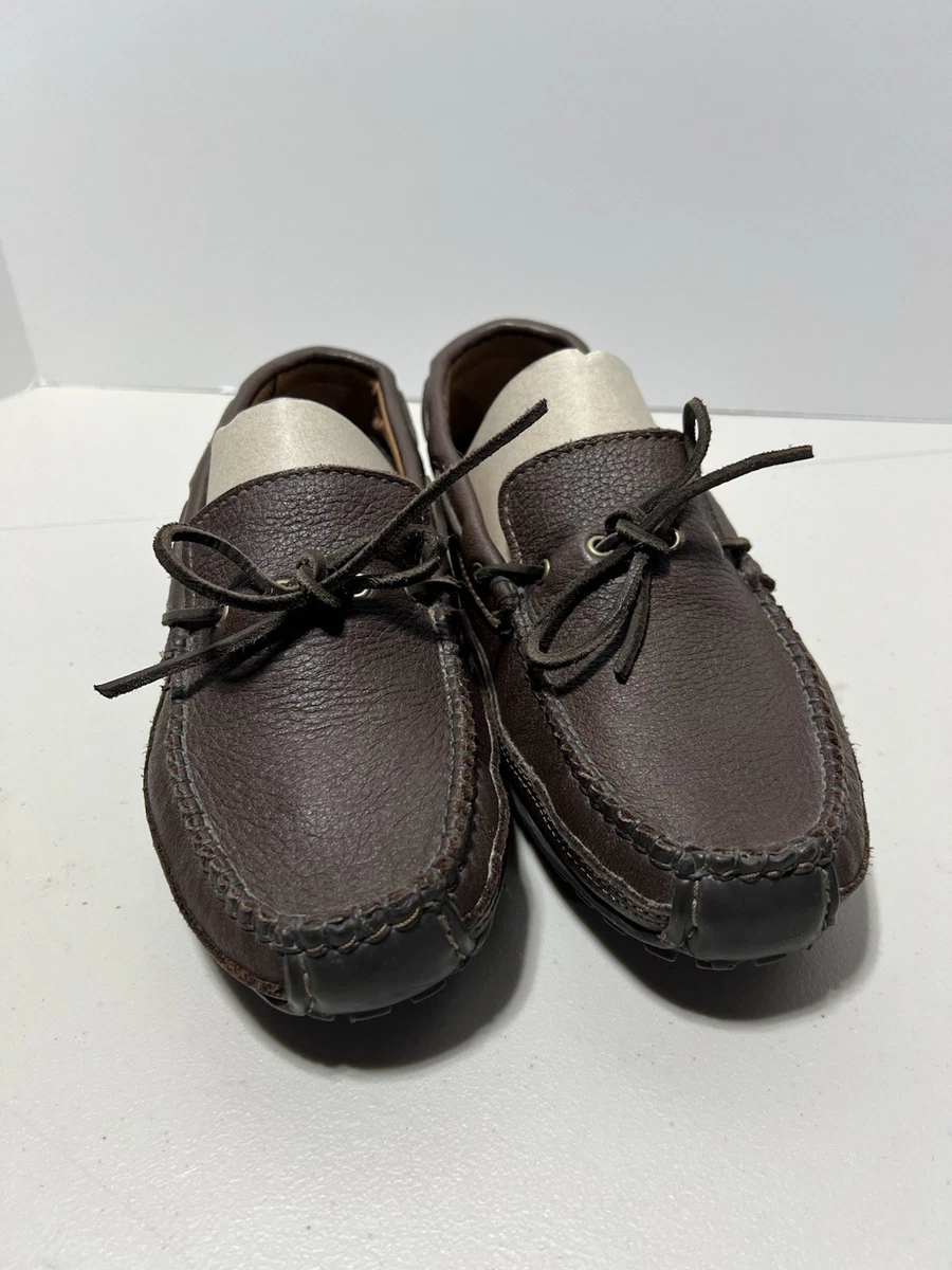 Brown US Shoe Size 11.5 Moccasin Slippers for Men for sale  display picture 3