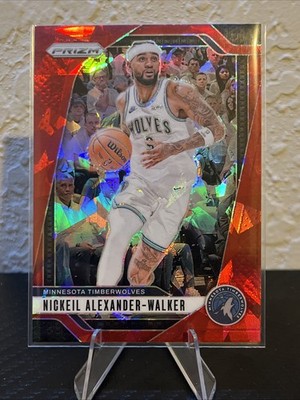 2024-25 Panini Prizm - Nickeil Alexander-Walker #135 Red Ice Prizm
