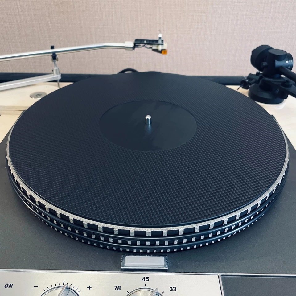 3mm carbon fiber turntable mat for turntable for garrard 401 301 micro seiki - Image 3 of 3
