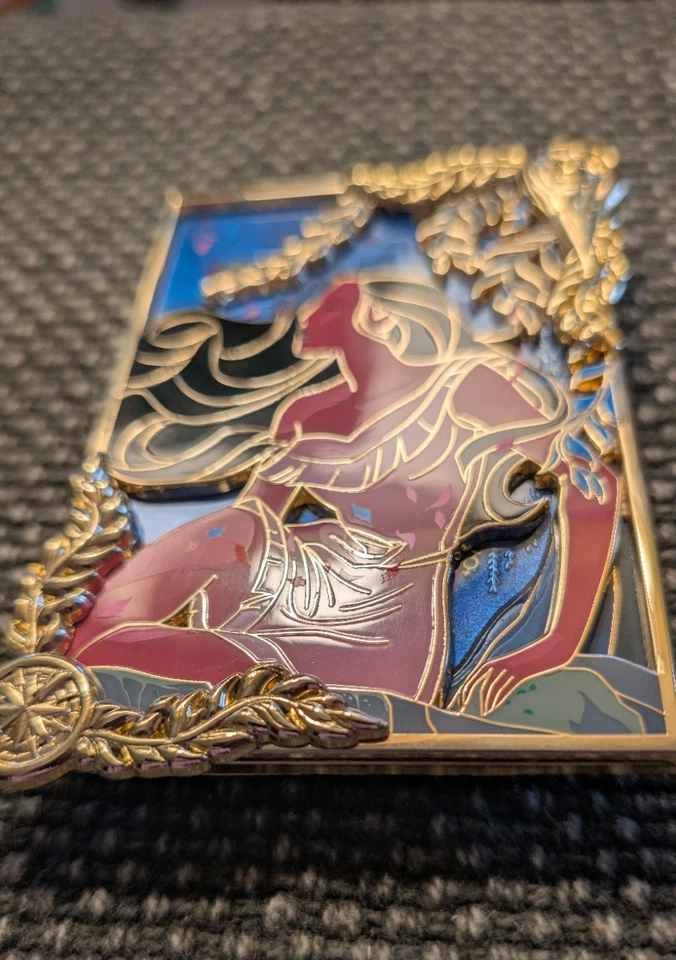 Disney Fantasy Pin ThePinHut Wishing Profile Pocahontas LE 60 Jumbo - Image 4 of 4