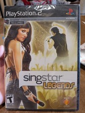 SingStar Legends Sony PlayStation 2 2008 Edition PS2 Game Complete