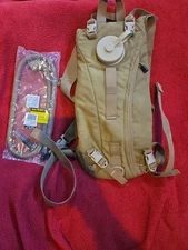 USMC Tactical SOURCE WXP 3L / 100oz Hydration System Pack Tan Coyote Brown