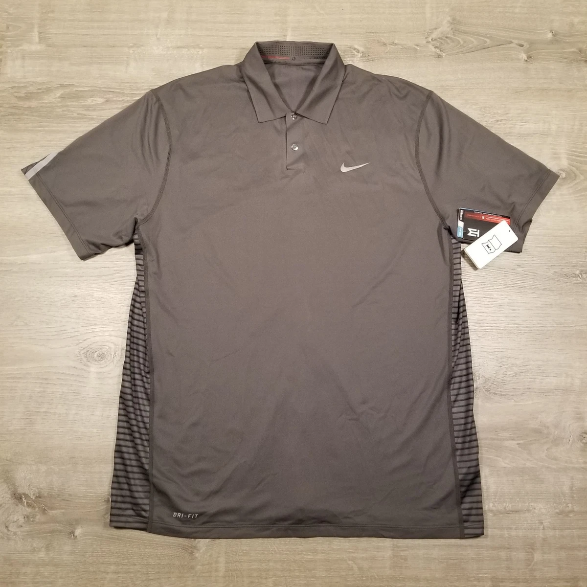 Nike Tiger Woods Polo Indiana Men's Golf Shirts, Tops & Sweaters