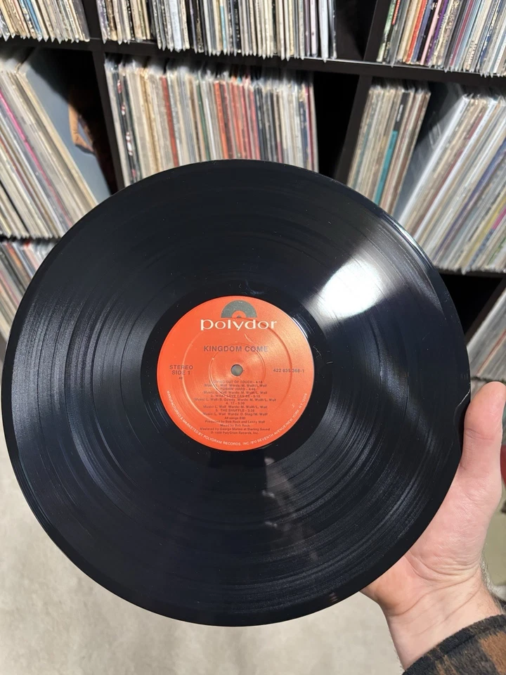 Kingdom Come – Kingdom Come LP 1988 Polydor – 835 368-1 Vinyl Metal EX/EX - Image 4 of 4