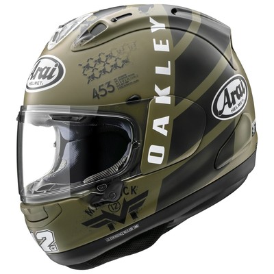 Arai RX-7V Evo Maverick Oakley Race Track Sport Motorrad Helm XL