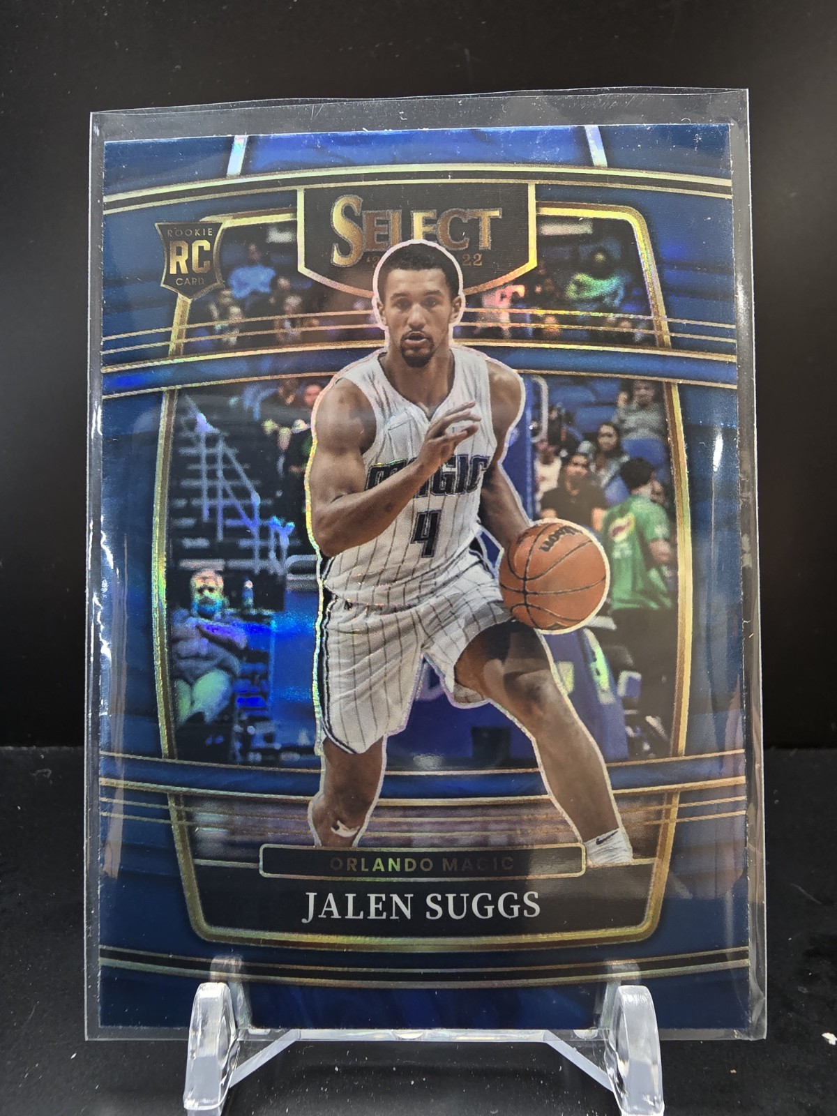 C814 - 2021-22 Panini Select - Jalen Suggs #27 - Blue Prizm