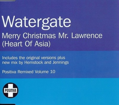 Watergate - Merry Christmas Mr. Lawrence (Heart OF Asia) CD Single House VGC