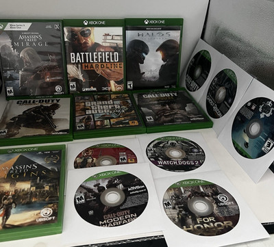 Xbox One Game Bundle Lot of 14 Games Call Of Duty, Assassins Creed GTA5