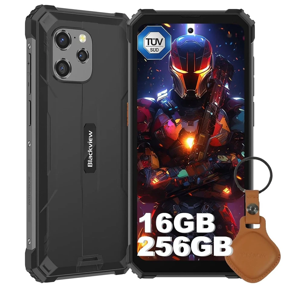 Blackview BV8900 Pro Outdoor Smartphone 16GB+256GB 10000mAh NFC mit UWB Handy - Bild 2 von 4