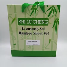 Shi Lu Cheng King Luxuriously Soft Bamboo 4 Piece Queen Sized Set