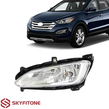 For Hyundai Santa Fe Sport 2013-2016 Chrome Front Fog Light Left Driver Side