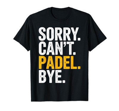 Cute Padel Art for Men Padel Game Lover Padel Player T-Shirt