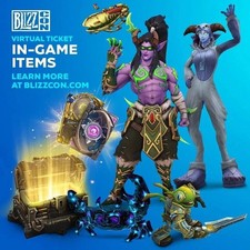 BlizzCon 2019 Virtual Ticket In-game Goodies Digital Code