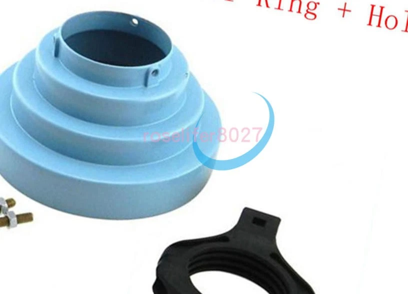 1PCS Neuf Conical Scalar ring with C Band LNB Holder bracket 65MM diameter - Photo 1/1