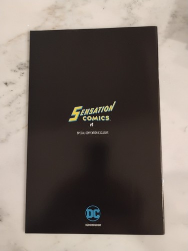 Sensation Comics #1 Acetate VIRGIN Fan Expo Special Convention Jimenez NM - Picture 2 of 2