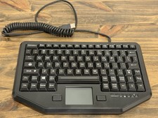 iKey IK-TR-911-RED Rugged Mobile Backlit Keyboard with Touchpad
