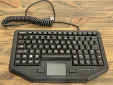 iKey IK-TR-911-RED Rugged Mobile Backlit Keyboard with Touchpad