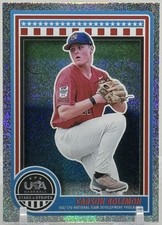 2025 Panini Stars & Stripes Carson Bolemon 16U/17U Opening Day Parallel #115