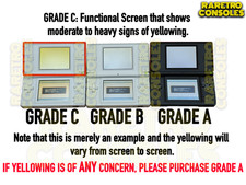 OEM Top Upper LCD Screen Replacement for Nintendo DS Lite with Speakers GRADE C