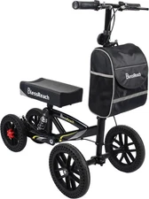 KNEE WALKER SCOOTER BLESSREACH All-Terrain Foldable Disc Brake for Foot Injuries