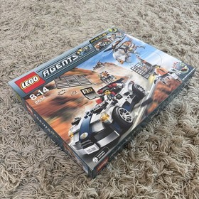 New & Sealed LEGO Agents 8634 Turbocar Chase - Hard To Find - Rare!