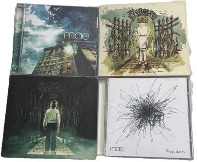 Mae CD Album Bundle x4 Destination Beautiful Everglow Singularity Emo