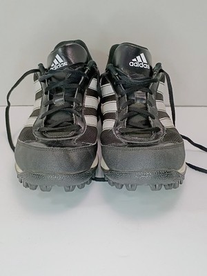 Adidas Turf Hog LX Mid Football Cleats Black White Men's Size 13.5 G67095
