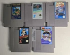 New ListingNintendo Lot Of 5 NES Video Games Commando Rad Racer 2 Hogan's Alley Hollywood