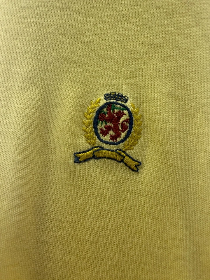 Tommy Hilfiger Mens Yellow Long Sleeve Turtleneck Shirt L - Image 2 of 4