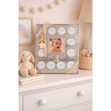 Carter  s  First Year  Baby Photo Frame   12-Month Milestone Nursery D cor