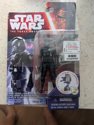 Star Wars First Order TIE Fighter Pilot | Hasbro 3.75'' | Japan Import OVP unopen