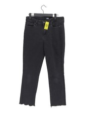 Paige Women's Jeans W 29 in Grey Cotton with Elastane Straight
