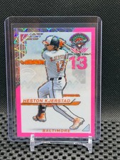 Heston Kjerstad 2025 Prospect Edition Holo Prospect Ticket  Pink #03/79  #58